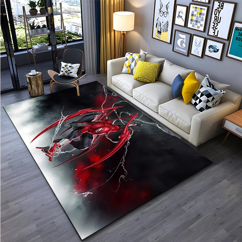 Disney Spider-Man Pattern Carpet - Image 9