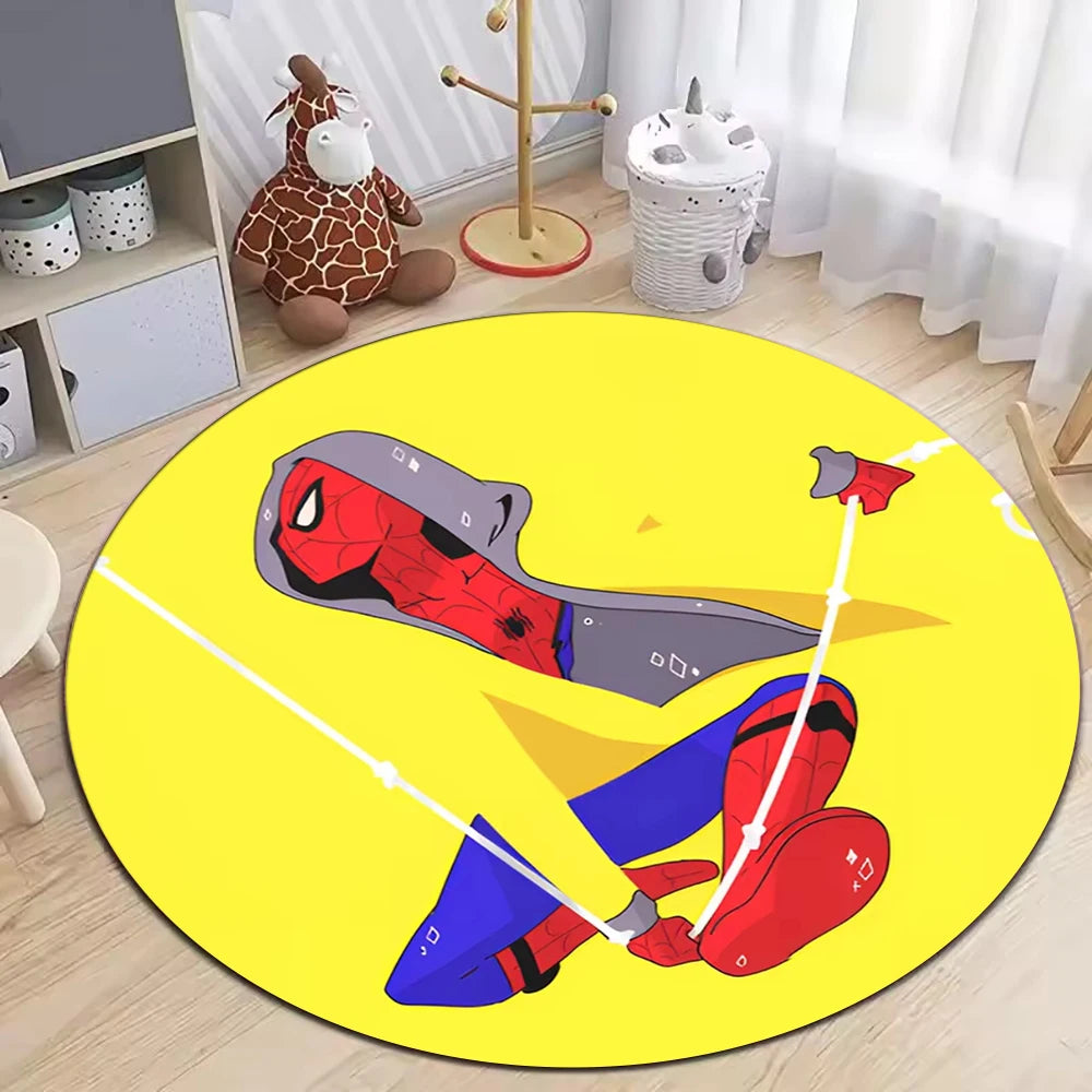 MINISO Disney Spider-Man Round Carpet - Image 16