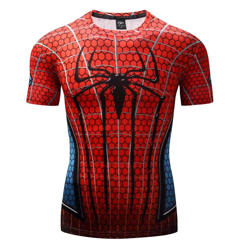 Harajuku Spider Series Men's T-Shirt - Image 14