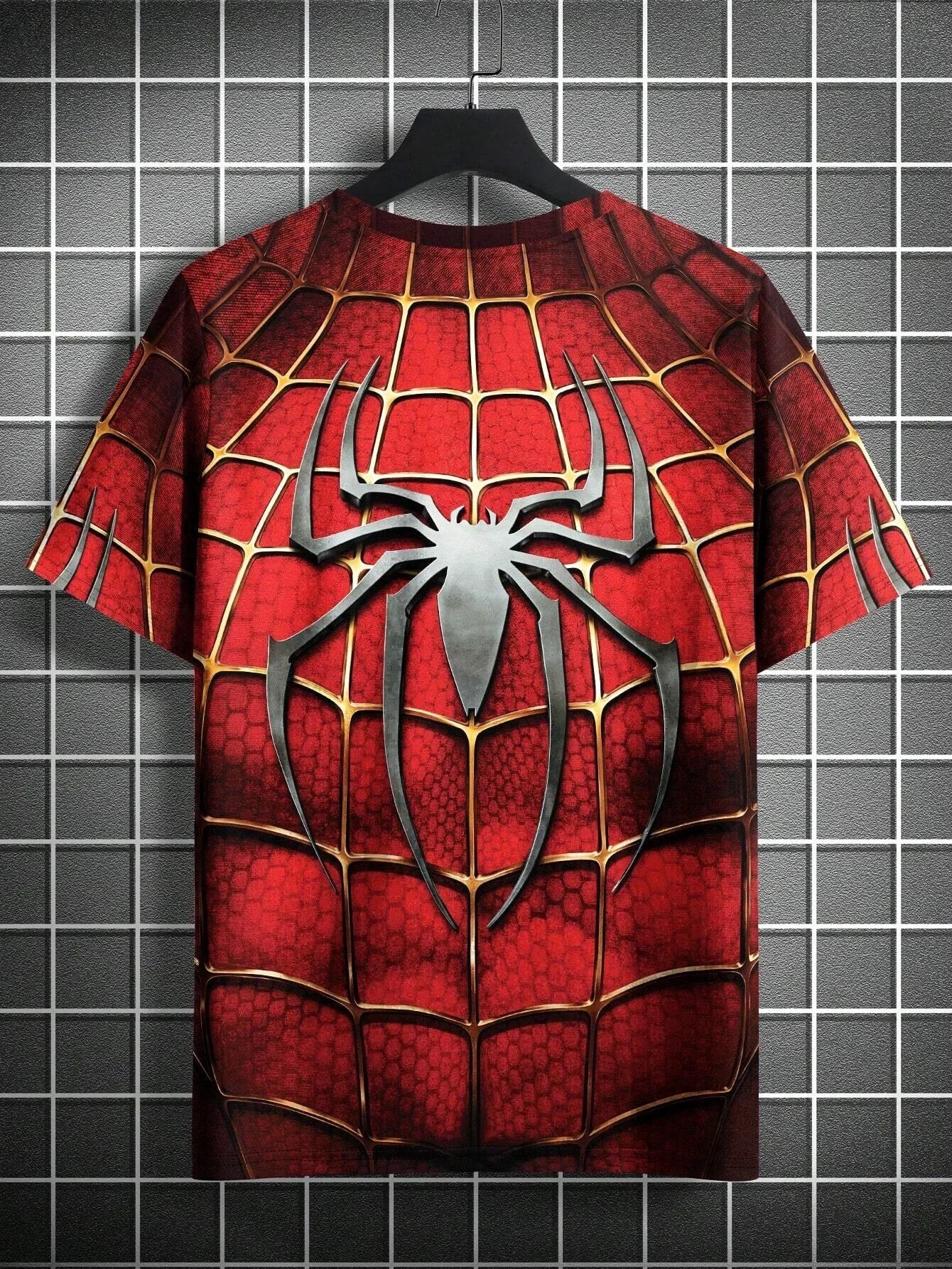 Fashion Spider-Man 3D Printed Men's T-Shirt - Image 4