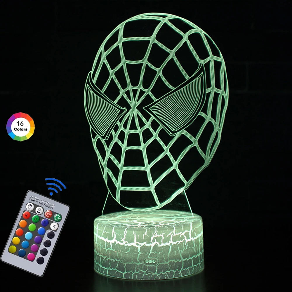 2024 Spider-Man vs. Venom LED Night Lamp - Image 7