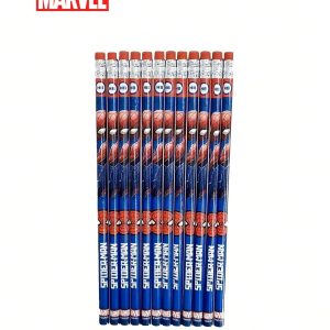12pcs Marvel Official Spider-Man Pencil Set