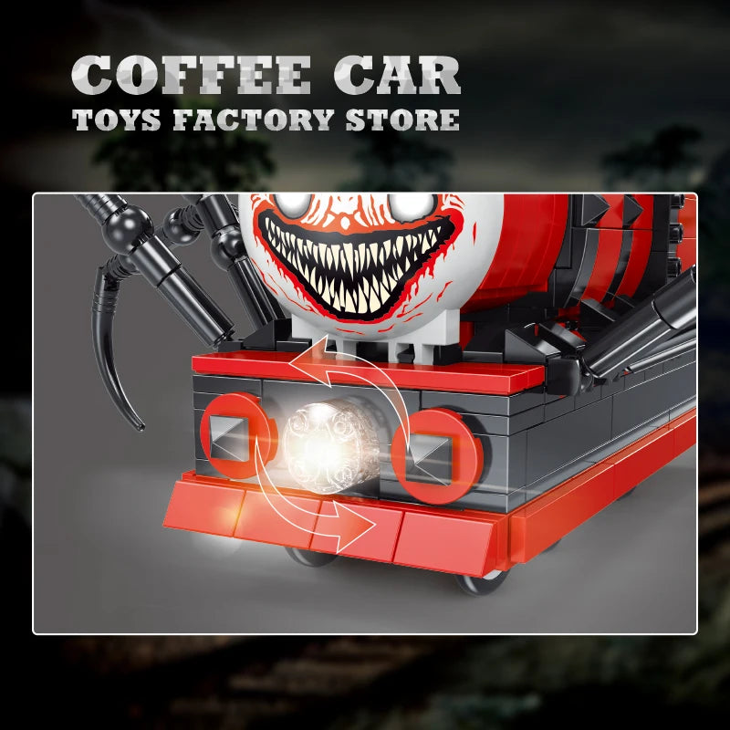 649Pcs Spider Train Model - Image 3