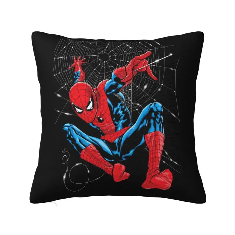 Custom Spider Web Spider-Man Pillow Cover - Image 20