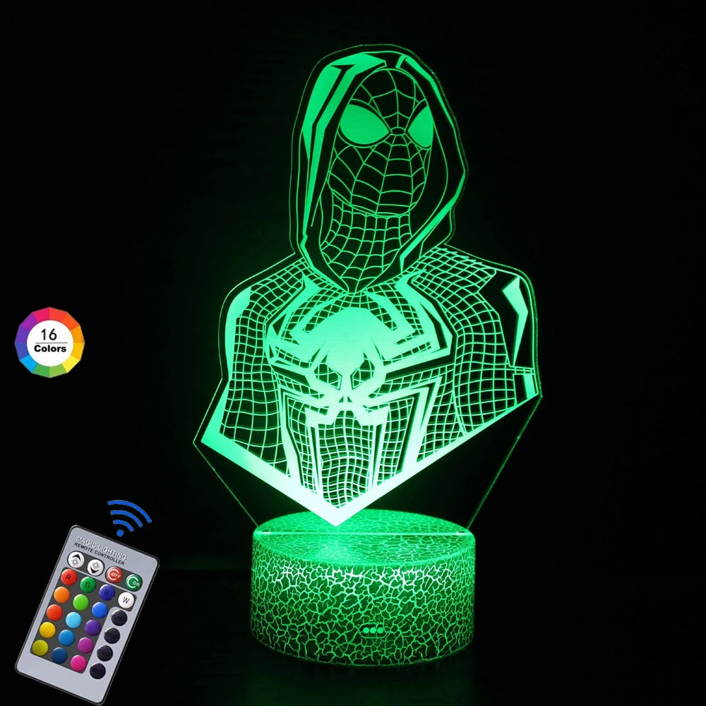 2024 Spider-Man vs. Venom LED Night Lamp - Image 10