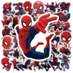 10/50PCS Disney Super Hero Spider-Man Stickers