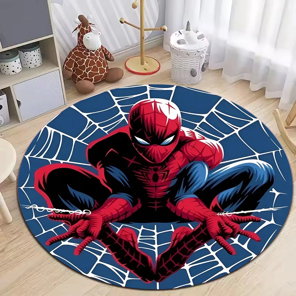 MINISO Spider-Man Kids Round Rug - Image 24