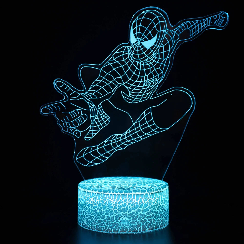 2024 Spider-Man vs. Venom LED Night Lamp - Image 6