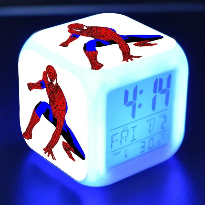 Marvel Colorful Spider-Man Alarm Clock - Image 6
