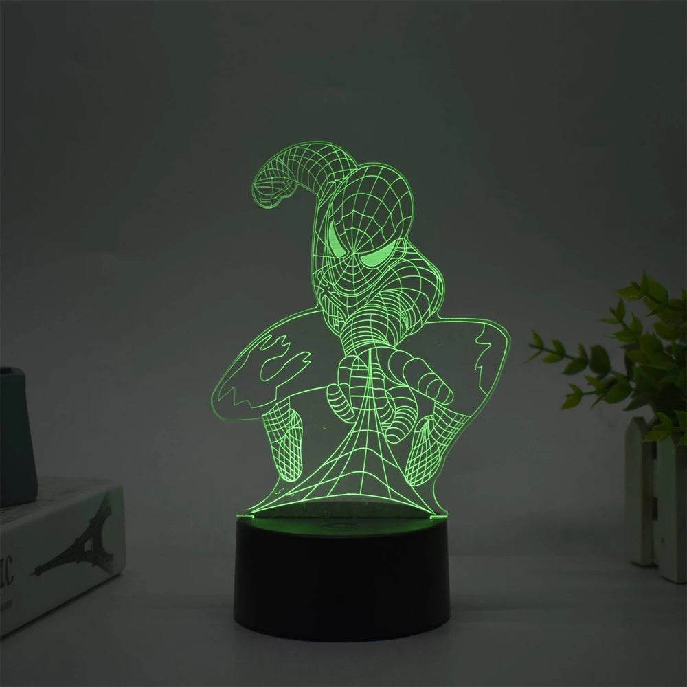 2024 Spider-Man vs. Venom LED Night Lamp - Image 5