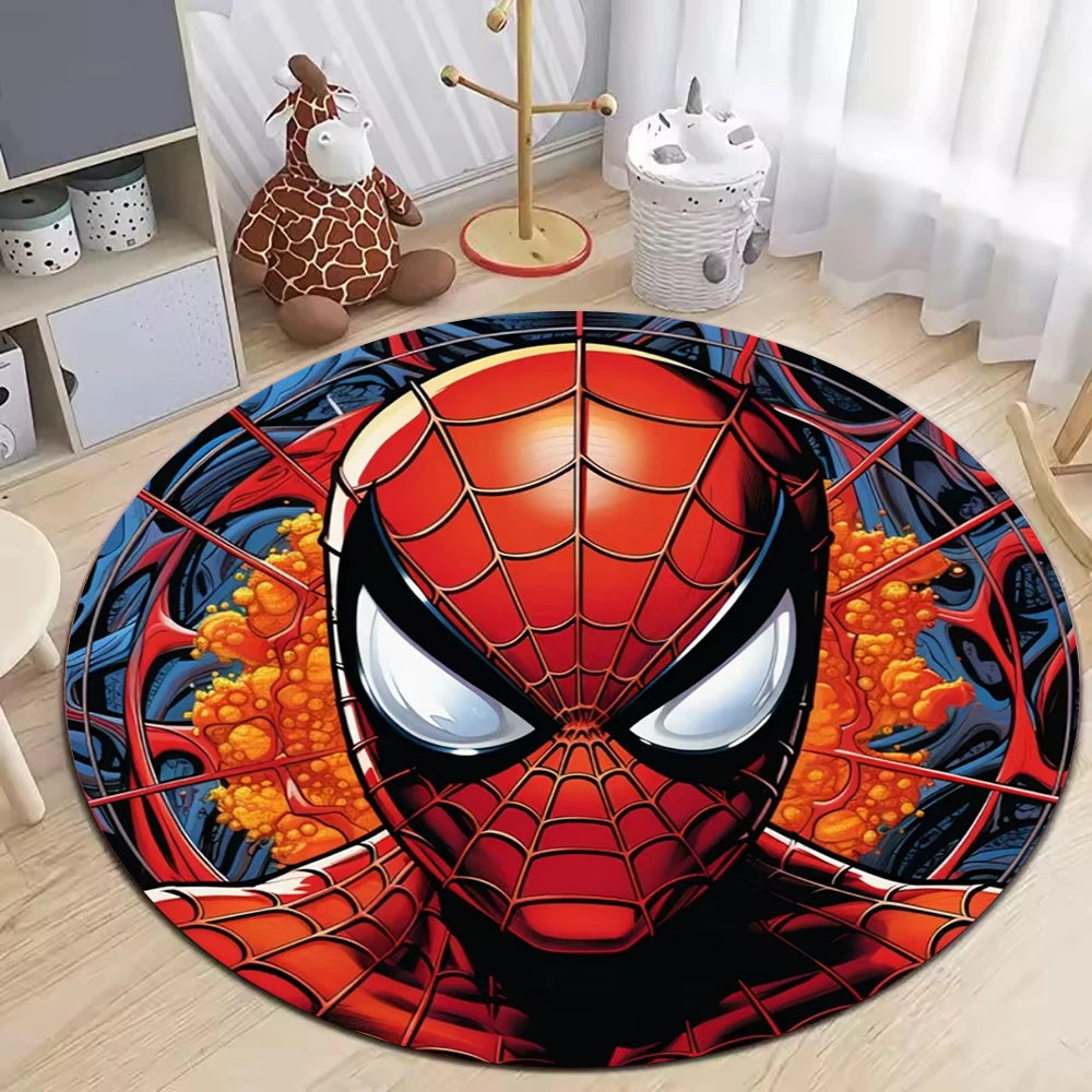 MINISO Disney Spider-Man Round Carpet - Image 5