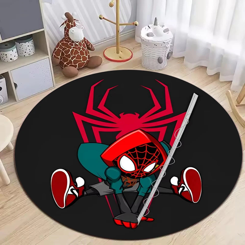 MINISO Disney Spider-Man Round Carpet - Image 7