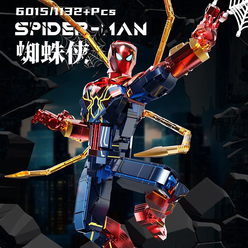 New Superhero Spider-Man Figure Mecha 2In1 - Image 3