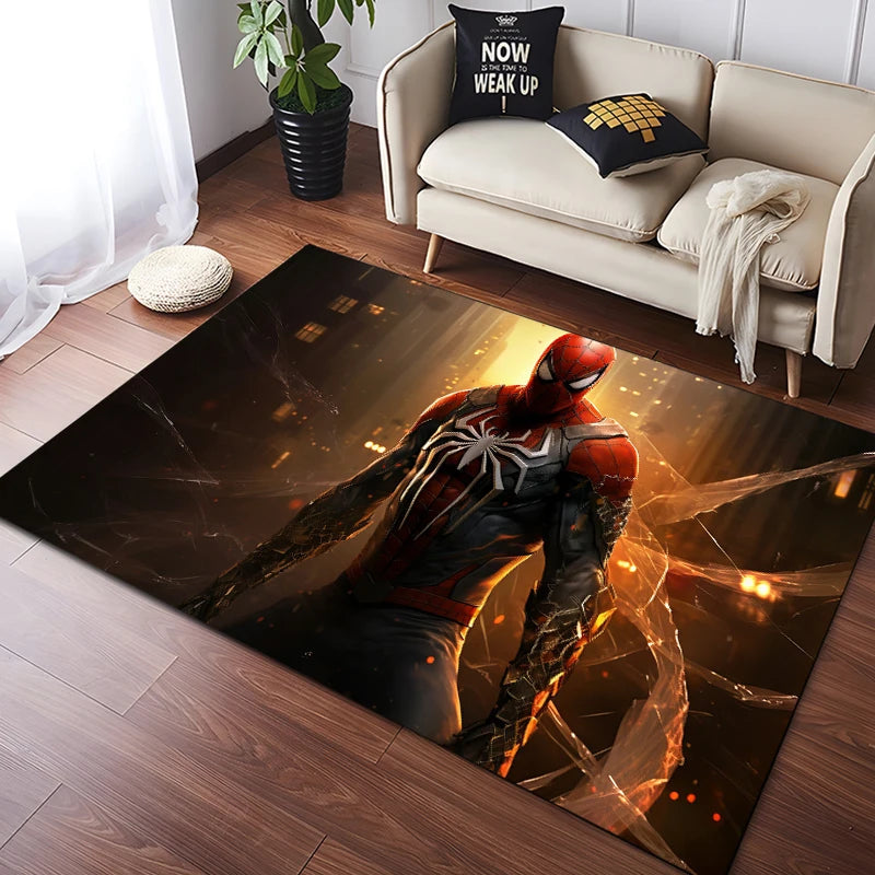 Disney Spider-Man Pattern Carpet - Image 16