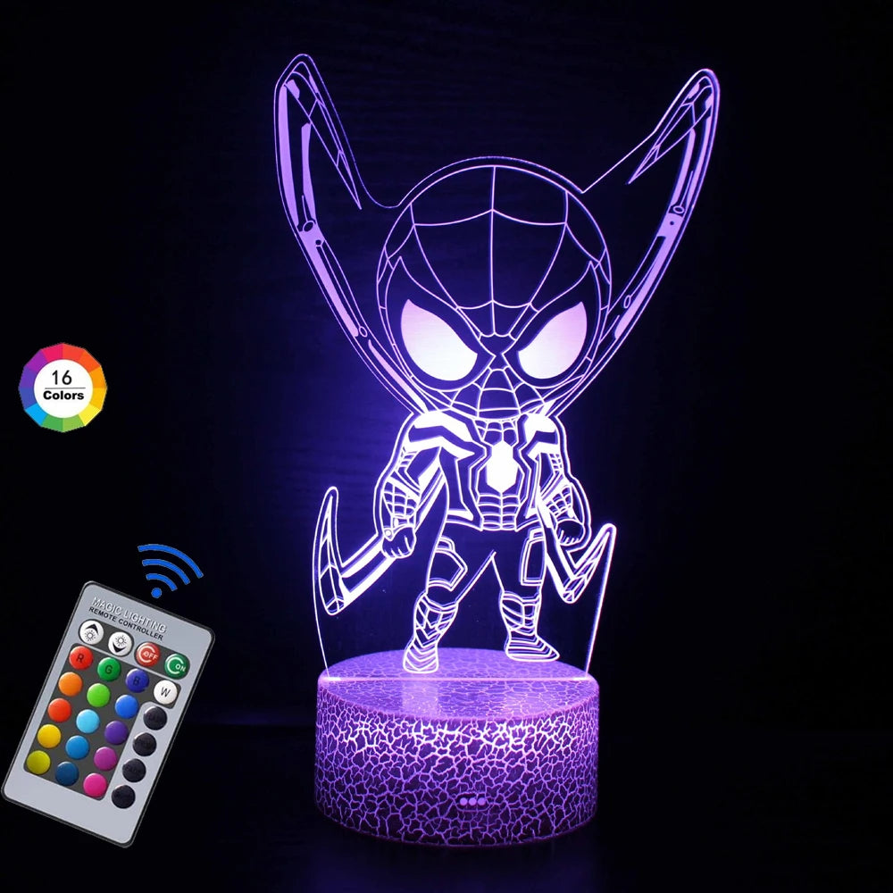 2024 Spider-Man vs. Venom LED Night Lamp - Image 11