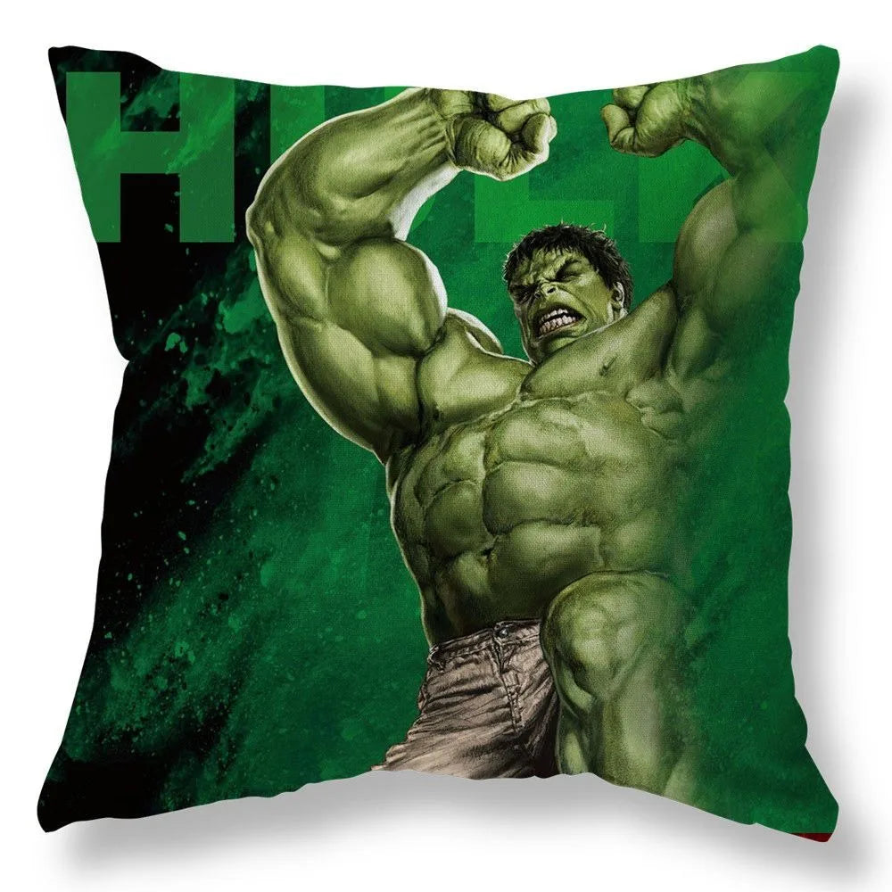 Superhero Spider-Man & Iron Man Pillow Cover - Image 5