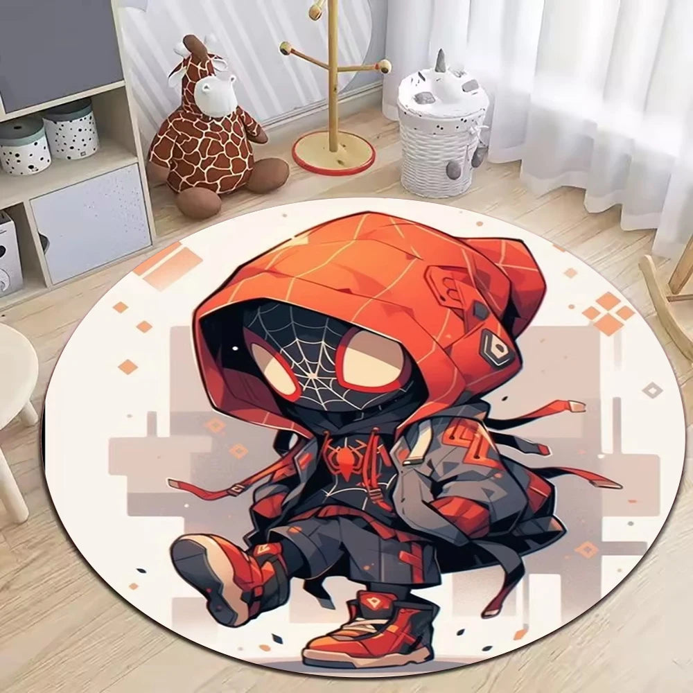 MINISO Spider-Man Kids Round Rug - Image 25