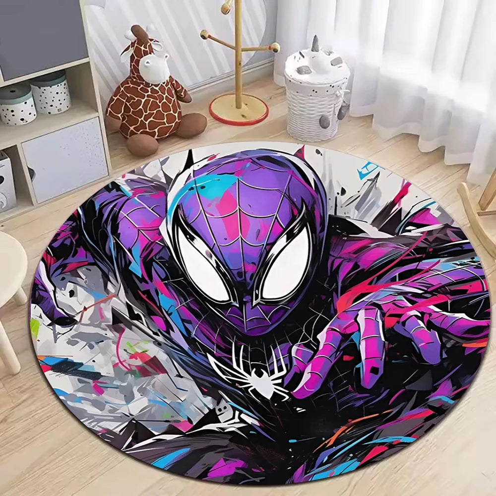 MINISO Spider-Man Kids Round Rug - Image 30