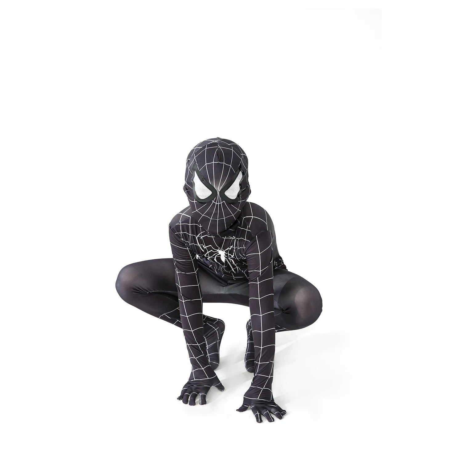 Black Spider-Man Superhero Costume