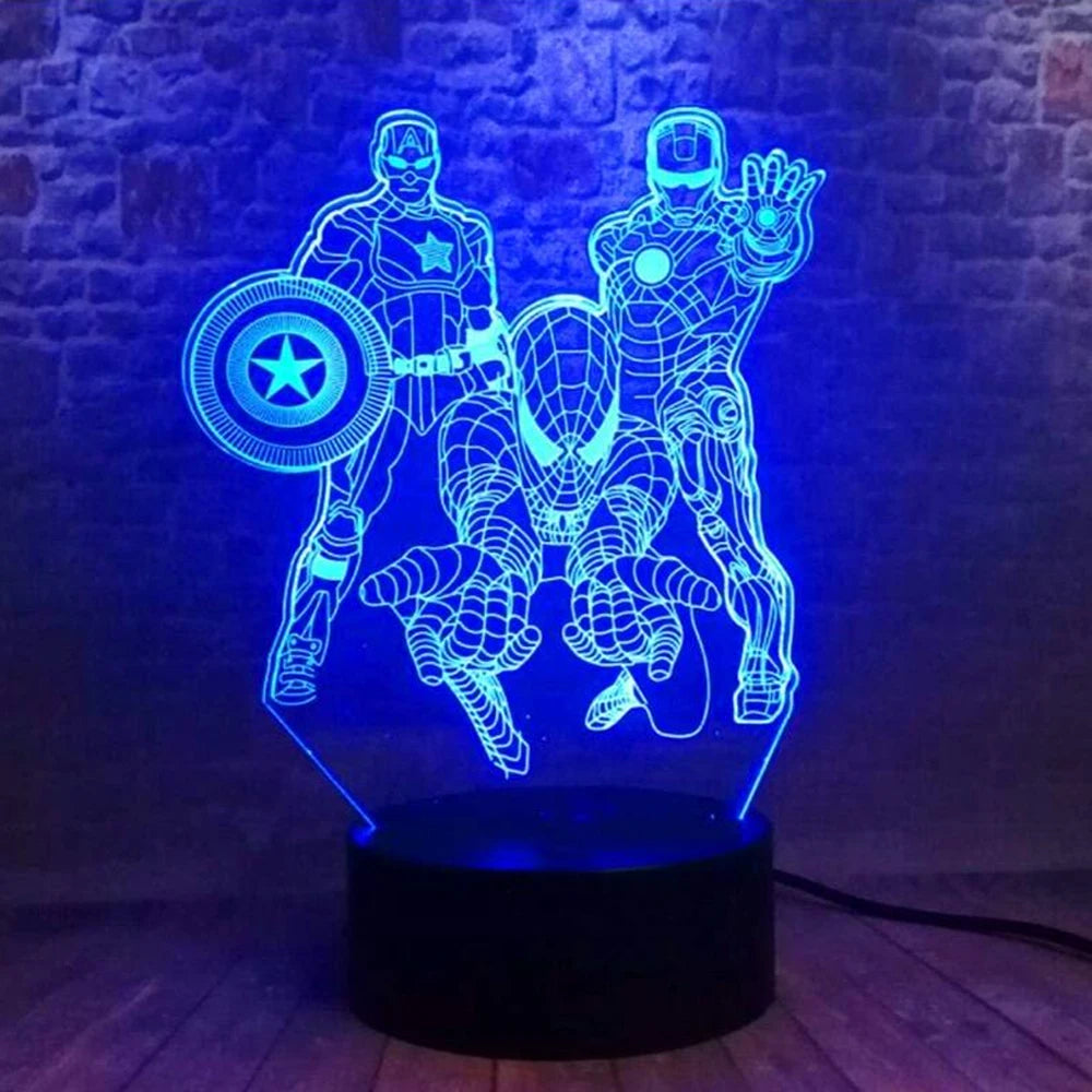 2024 Spider-Man vs. Venom LED Night Lamp - Image 14