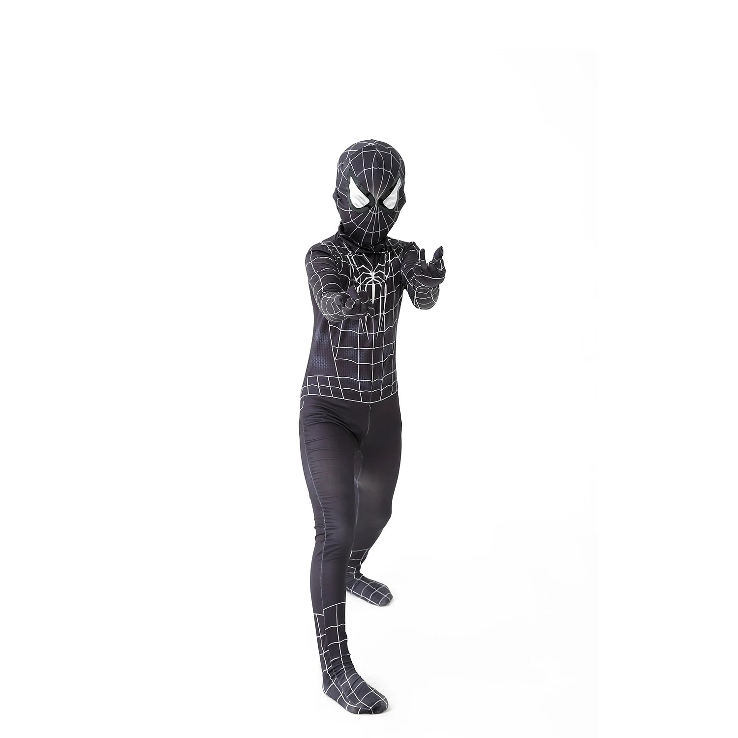 Black Spider-Man Superhero Costume - Image 4