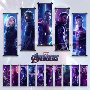 Marvel Avengers Scroll Poster