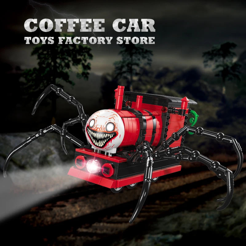 649Pcs Spider Train Model - Image 6