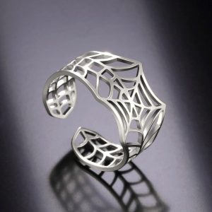 Skyrim Punk Spider Web Ring