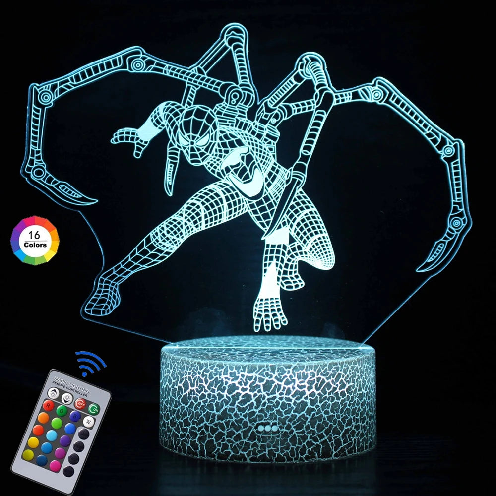 2024 Spider-Man vs. Venom LED Night Lamp - Image 12