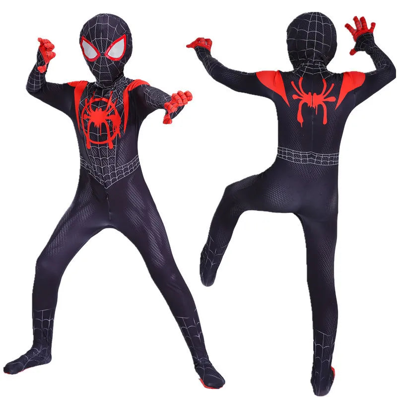Halloween Little Black Spider Miles Hero Costume - Image 4