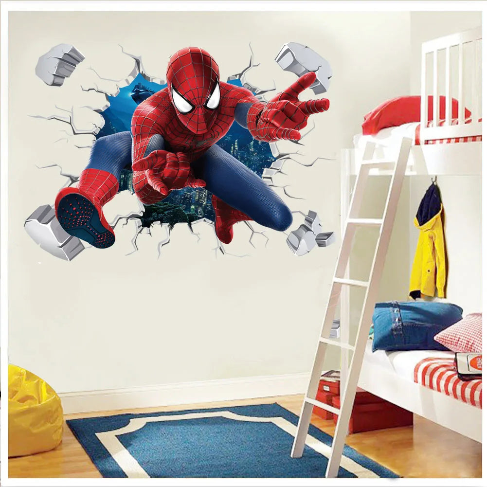 Creative Spider-Man Wall Sticker - Image 7