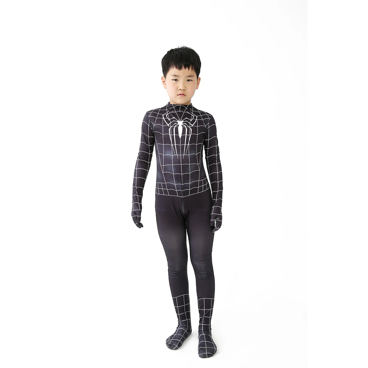 Black Spider-Man Superhero Costume - Image 5