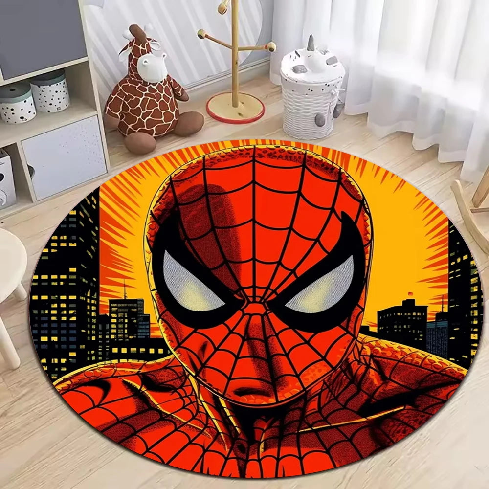 MINISO Disney Spider-Man Round Carpet - Image 21