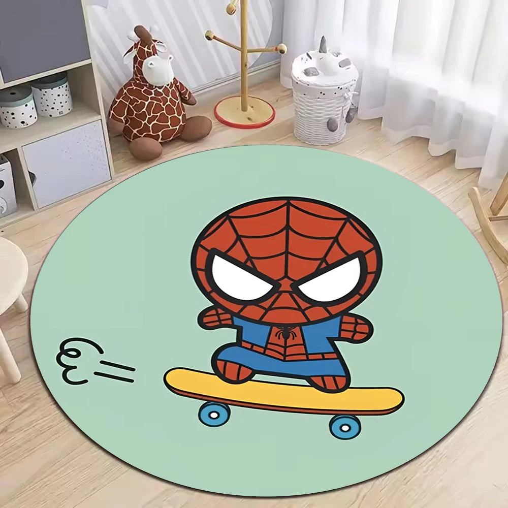MINISO Spider-Man Kids Round Rug - Image 21
