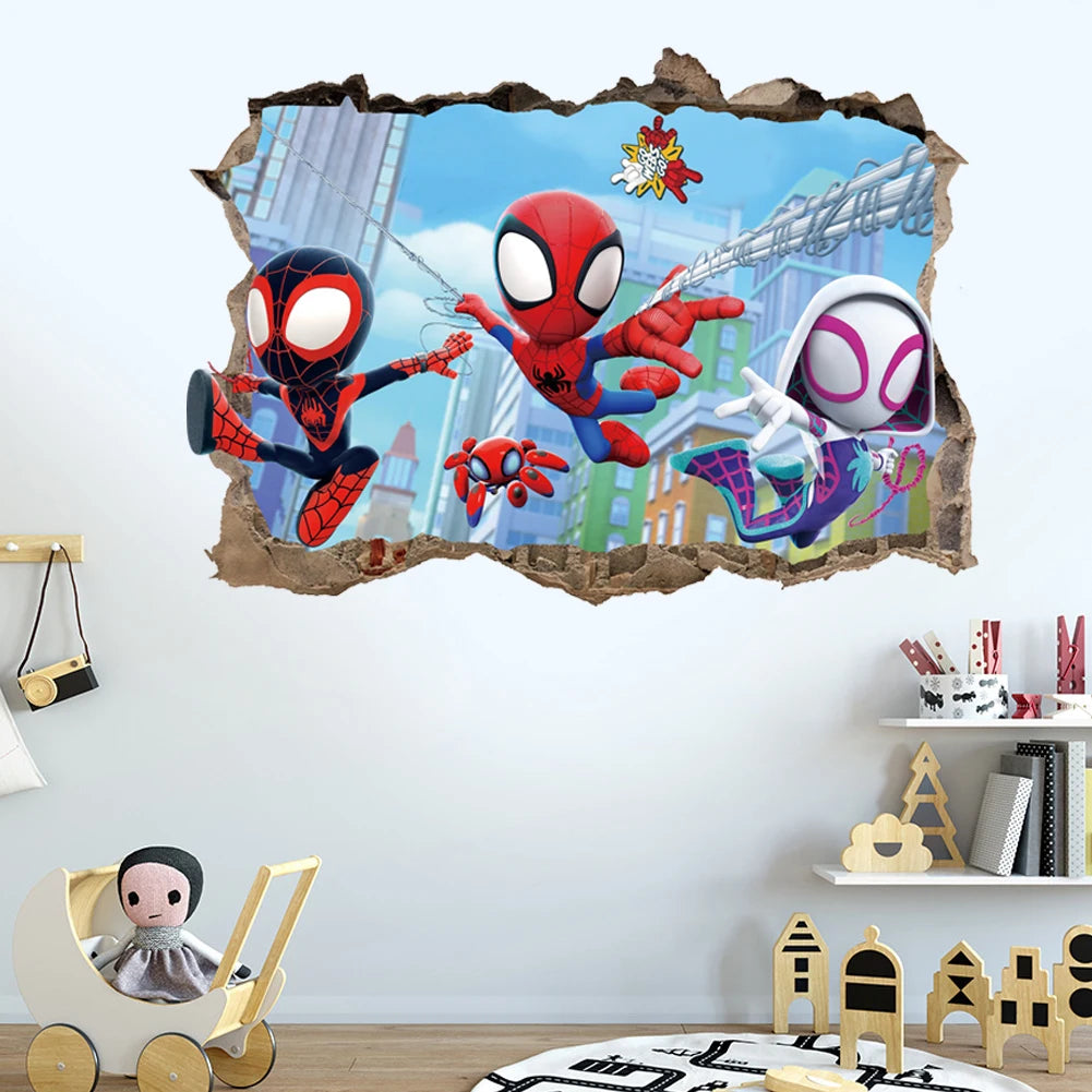 Creative Spider-Man Wall Sticker - Image 11