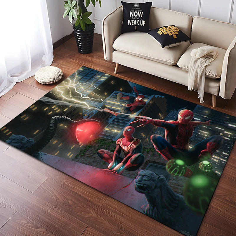 Disney Spider-Man Pattern Carpet - Image 6