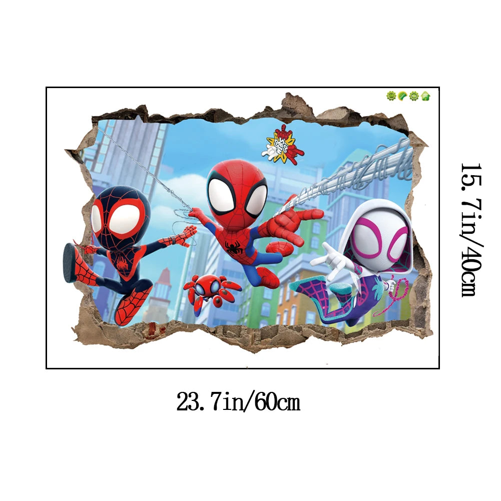 Creative Spider-Man Wall Sticker - Image 2